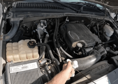 this image shows car mechanic in Kansas City, MO